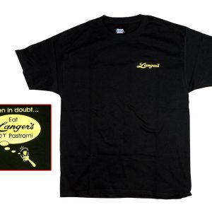 Langer's Shirt (Black with Gold)