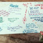 Thank you card to Langer's Deli