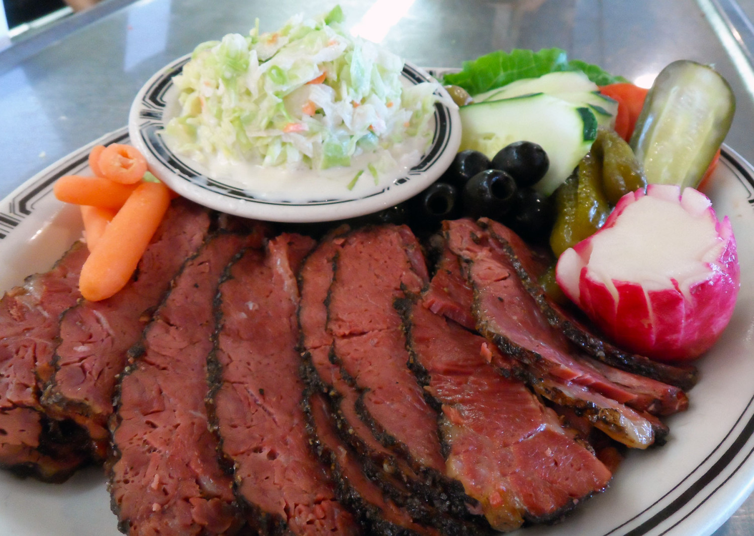 July 23, 2014 Pastrami Platter Langer's DelicatessenRestaurant