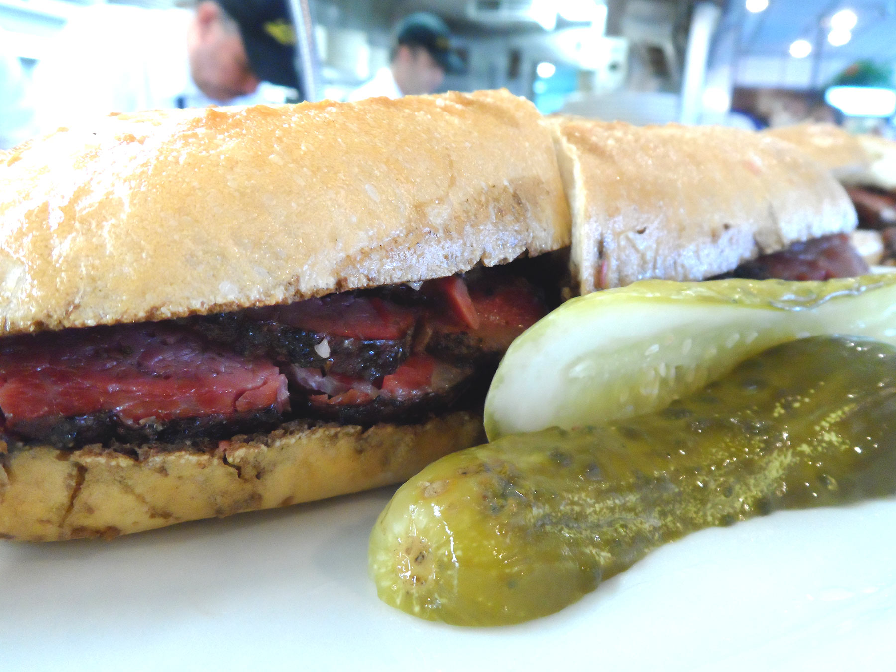 November 4, 2014 Pastrami French Dip Langer's DelicatessenRestaurant