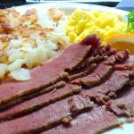 pastrami and eggs