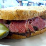 Langer's Deli pastrami sandwich