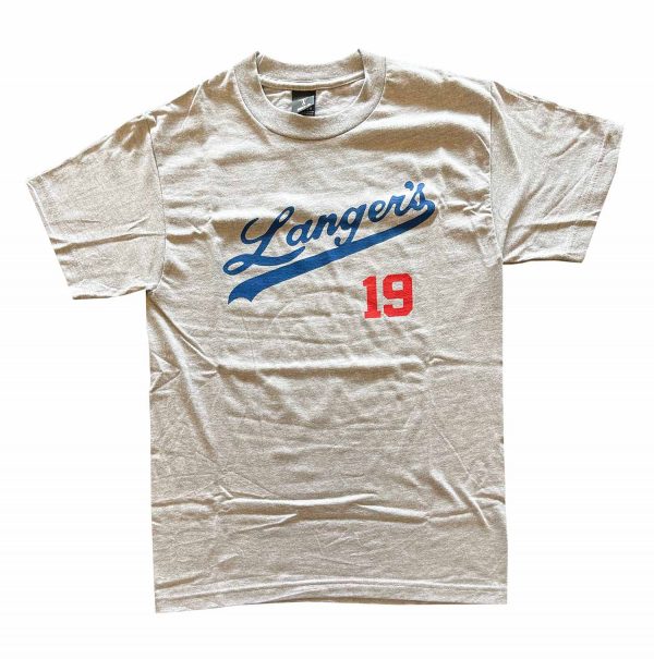Langer's Dodgers-Style #19 Shirt (Front)