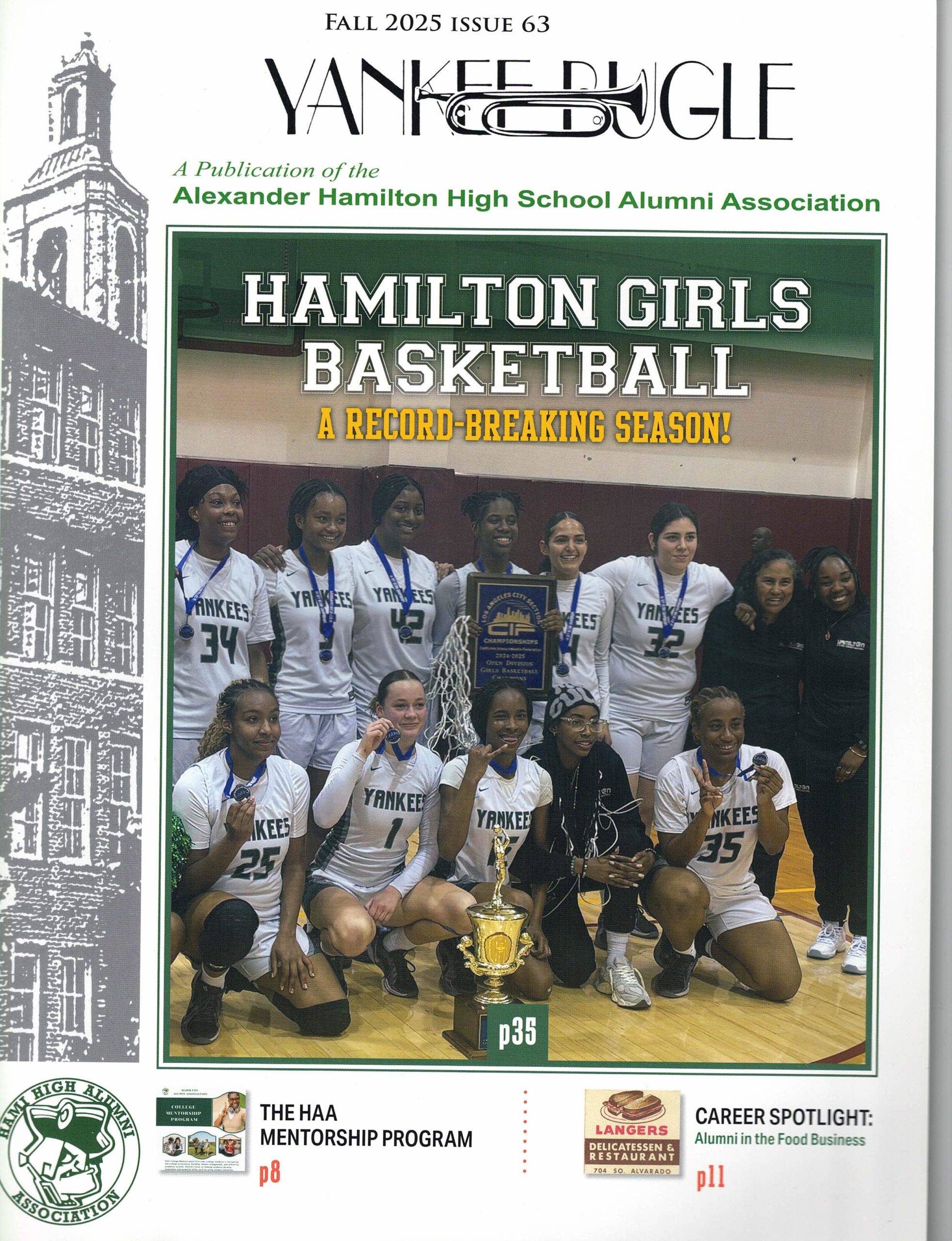 Norm Langer Profiled in Hamilton High School Alumni Magazine